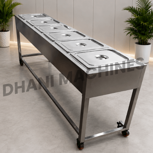 Dhani Bain Marie Floor Model 6 Pan
