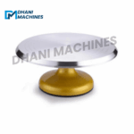 Dhani Cake Turn Table With Golden Base