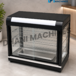 Dhani Glass Food Warmer Black