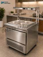 Dhani Refrigerated Bain Maire Counter with Display