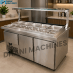 Dhani Refrigerated Salad Bar Counter with GN Pans